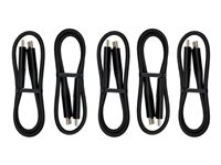 Brodit - USB-C cable - 24 pin USB-C to 24 pin USB-C - 30 cm 217152