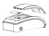 Zebra - cover assembly with media window P1027135-050