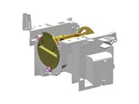 Zebra - kit flipper assembly P1031925-076