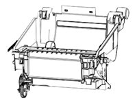 Zebra - print mechanism 300 dpi P1080383-243