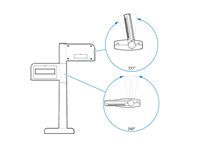 Zebra MX204 - barcode scanner remote display MX204-S200KG